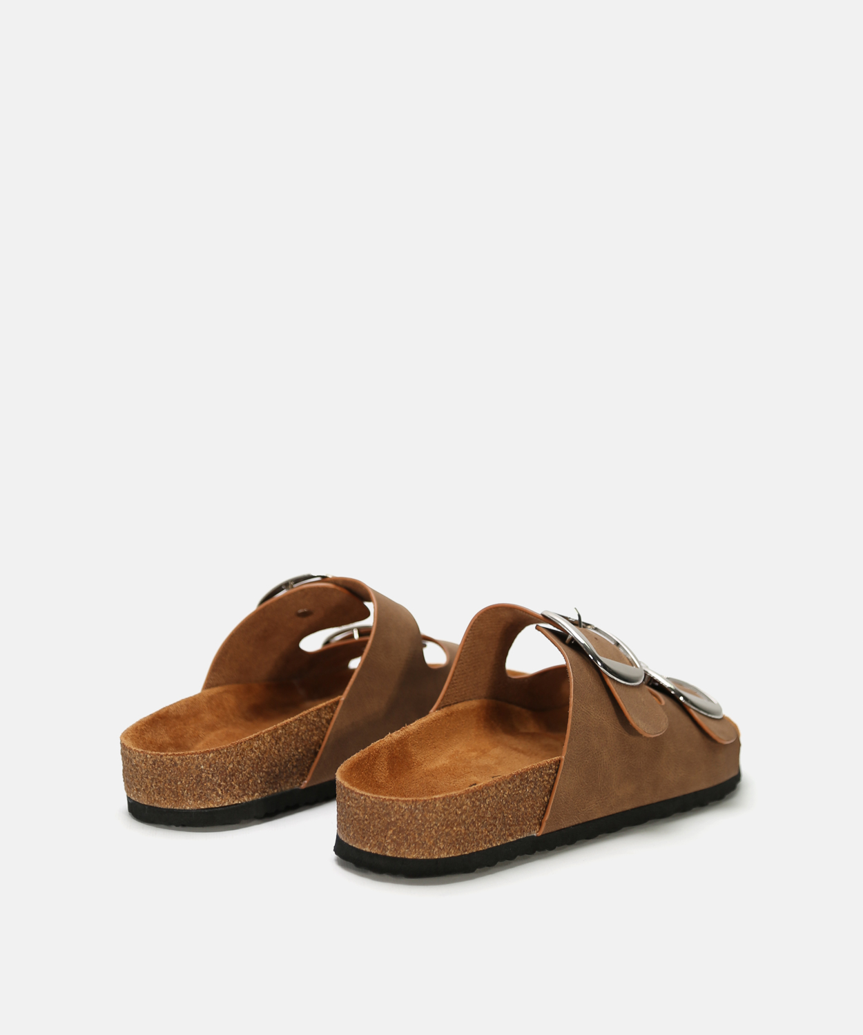 Sandalia plana doble hebilla image number null